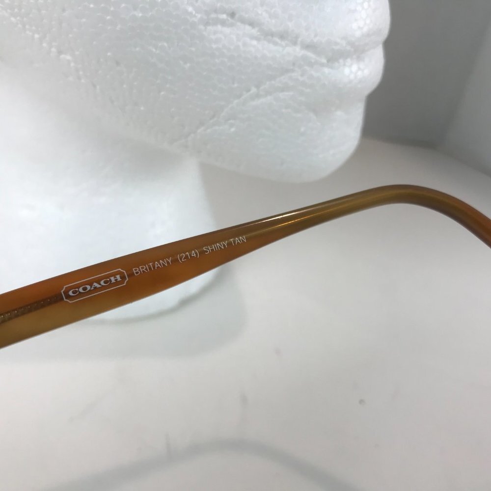 Coach "Brittany" Designer Logo eyeglass frames - Picture 6 of 9
